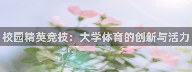 MK体育官方正版app娱乐下载:校园精英竞技:大学体育的创新